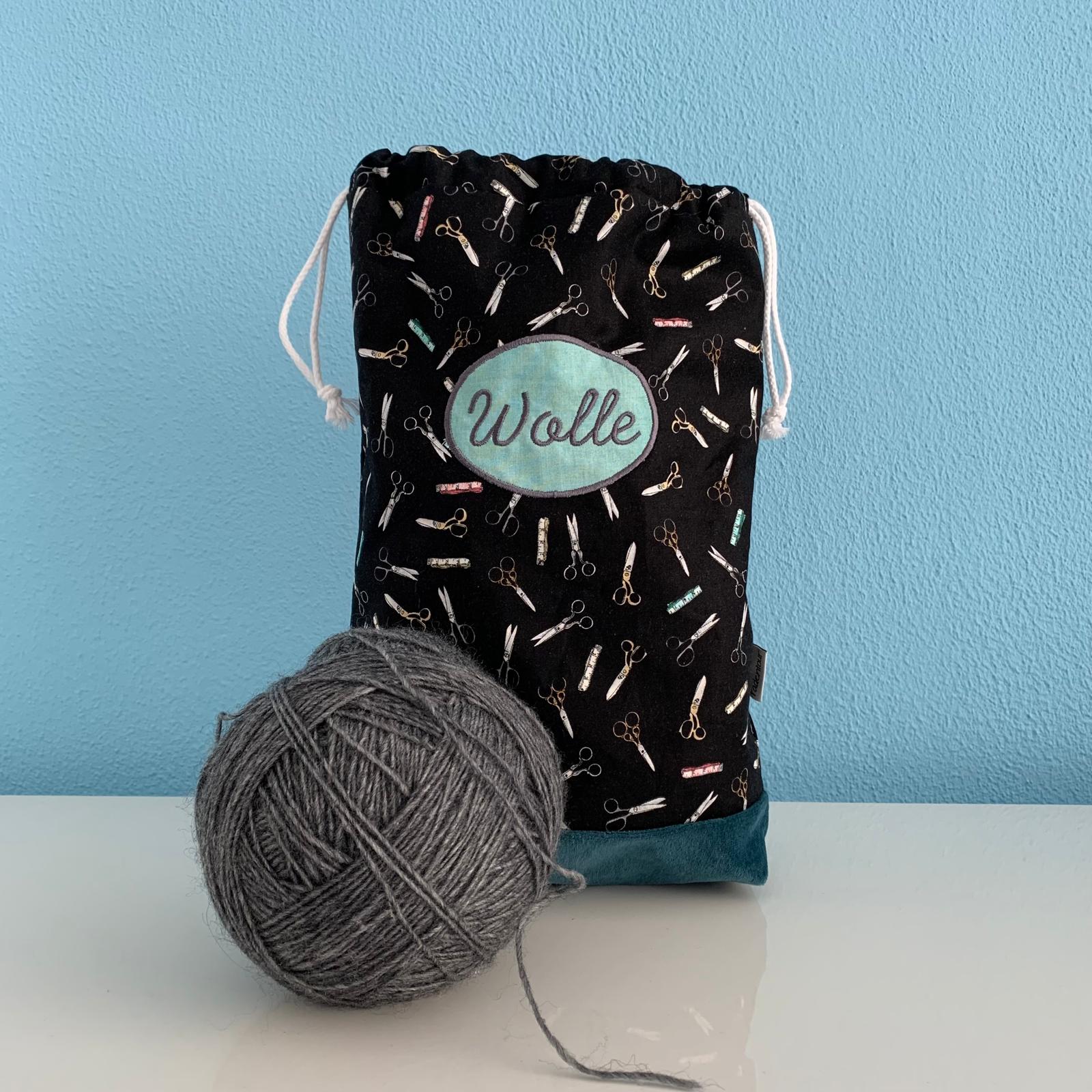 Tasche für Wolle