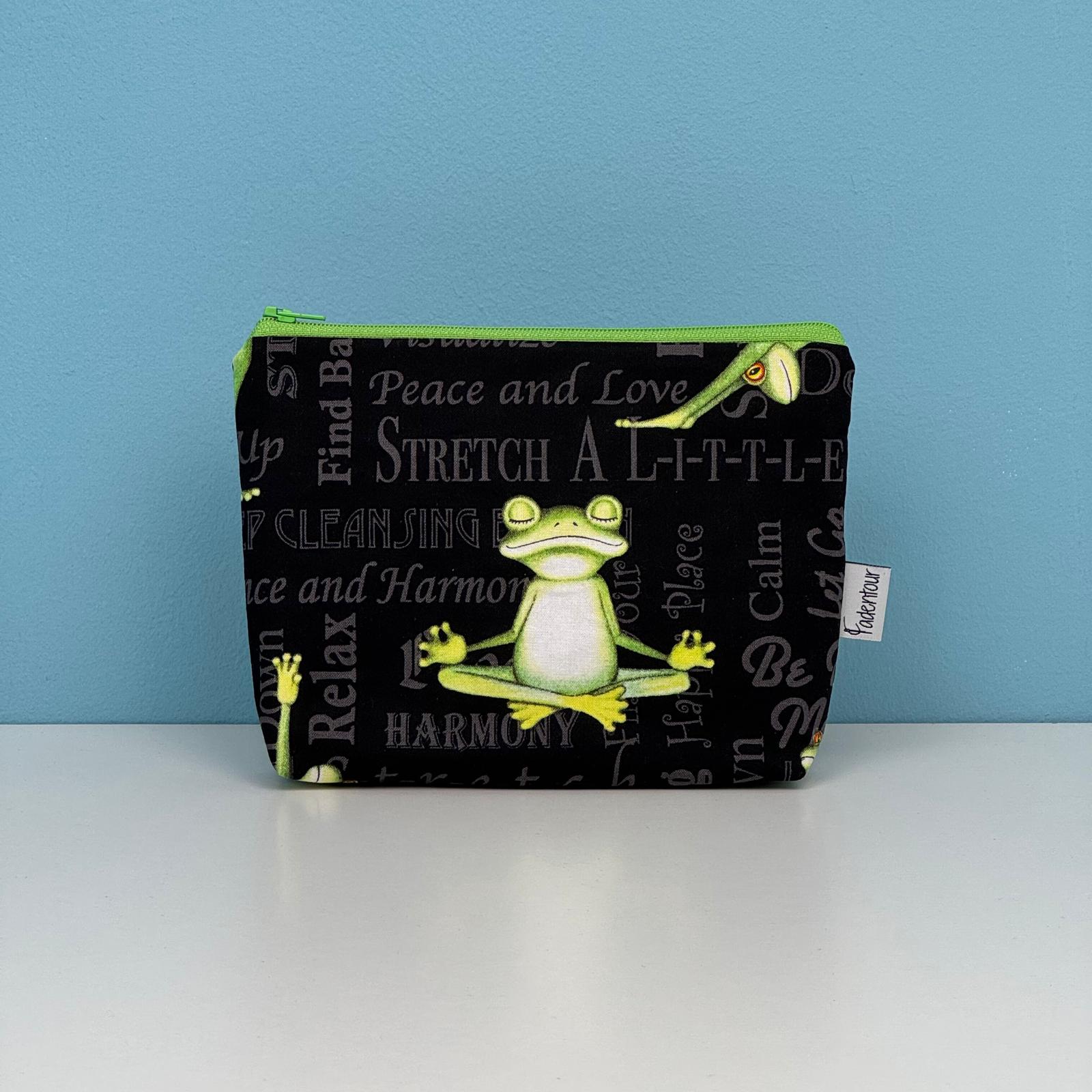 Schminktasche Frosch